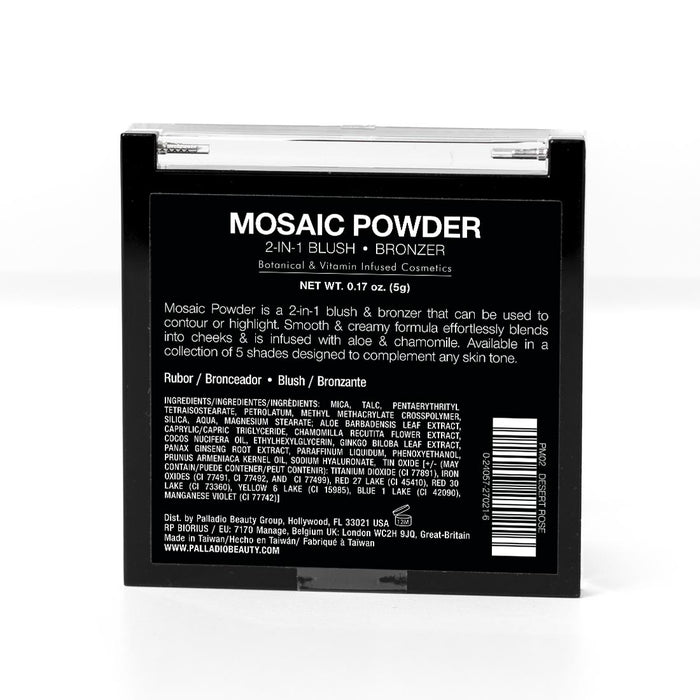 2-IN-1 MOSAIC BLUSH & BRONZER