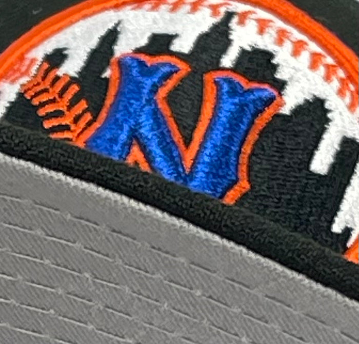 NEW YORK METS (BLACK) SUBWAY SERIES "CITI FIELD" NEW ERA 59FIFTY FITTED