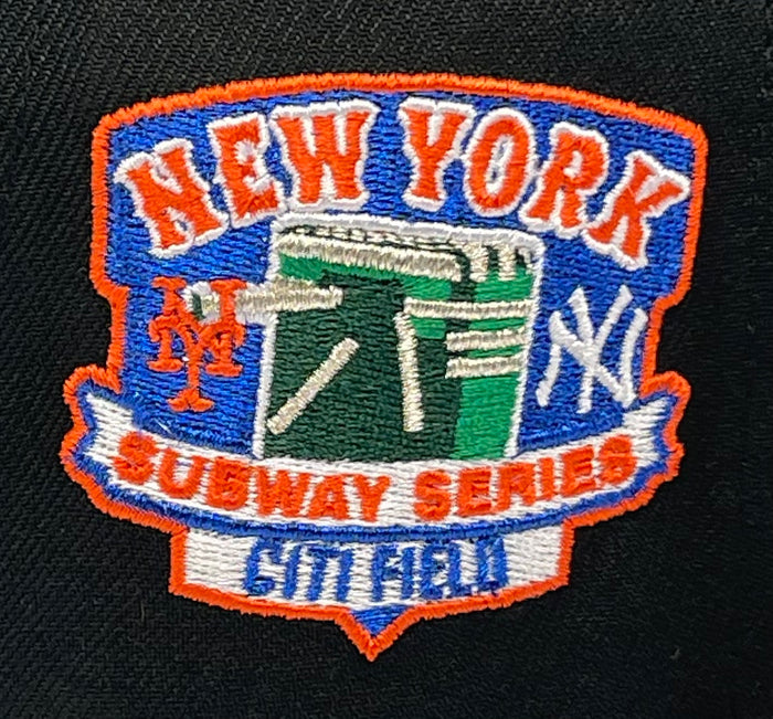 NEW YORK METS (BLACK) SUBWAY SERIES "CITI FIELD" NEW ERA 59FIFTY FITTED