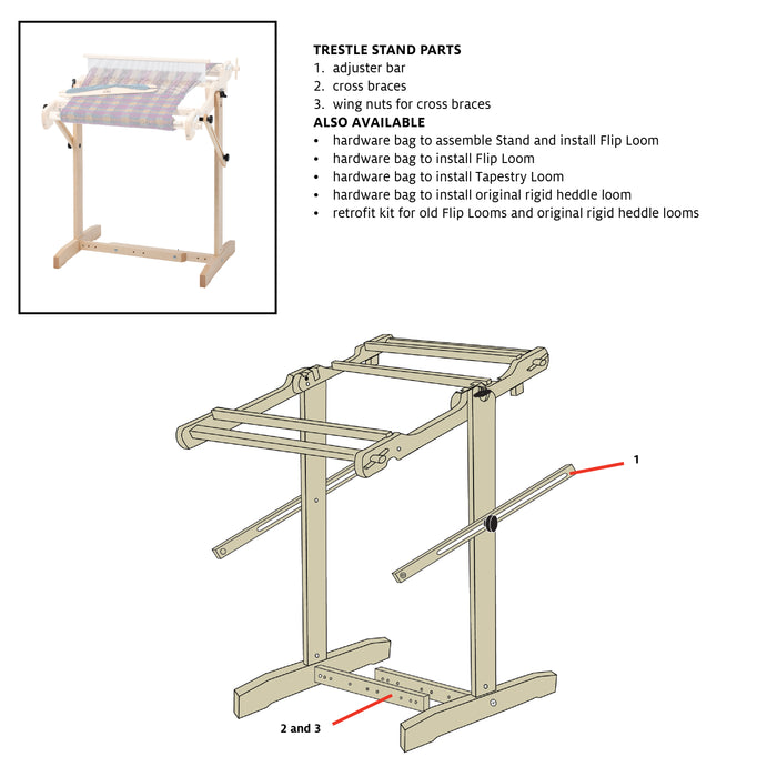 Adjuster Bar for Trestle Stand