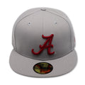 ALABAMA CRIMSON TIDE (GREY) NEW ERA 59FIFTY FITTED