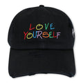 ALONE IN FRANCE LOVE YOURSELF DAD HAT
