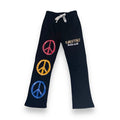 ALONE IN FRANCE PEACE N LOVE (BLACK) JOGGER