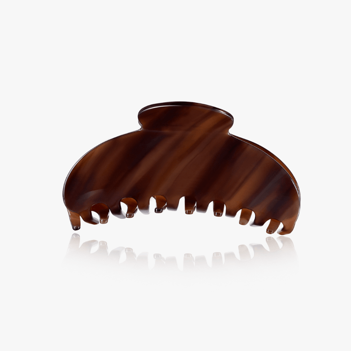 Amelia Claw Clip in Mocha (2 Sizes) - Flaire & Co.