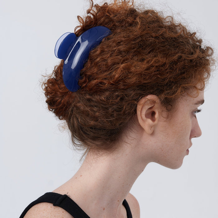 Amelia Claw Clip in Royal (2 Sizes) - Flaire & Co.