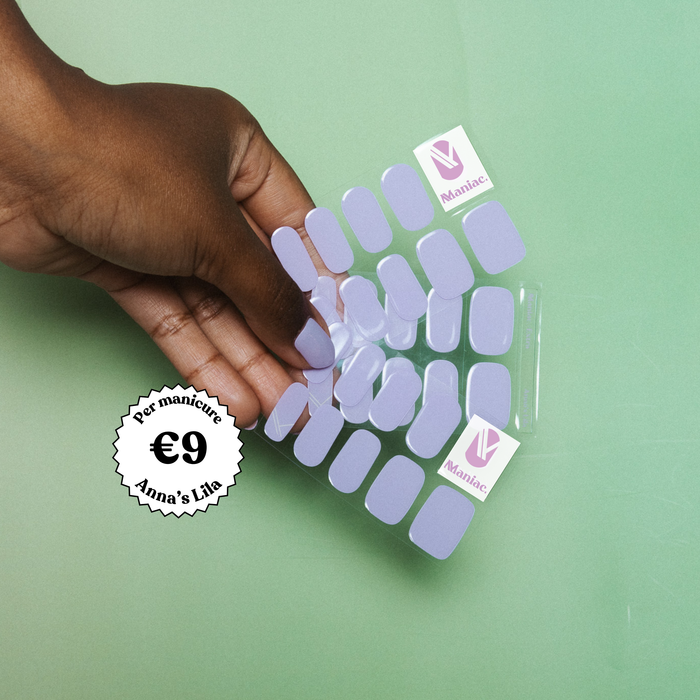 Anna’s Lila - Maniac gel nail stickers