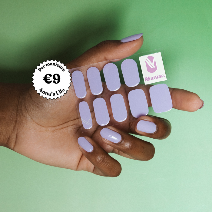 Anna’s Lila - Maniac gel nail stickers