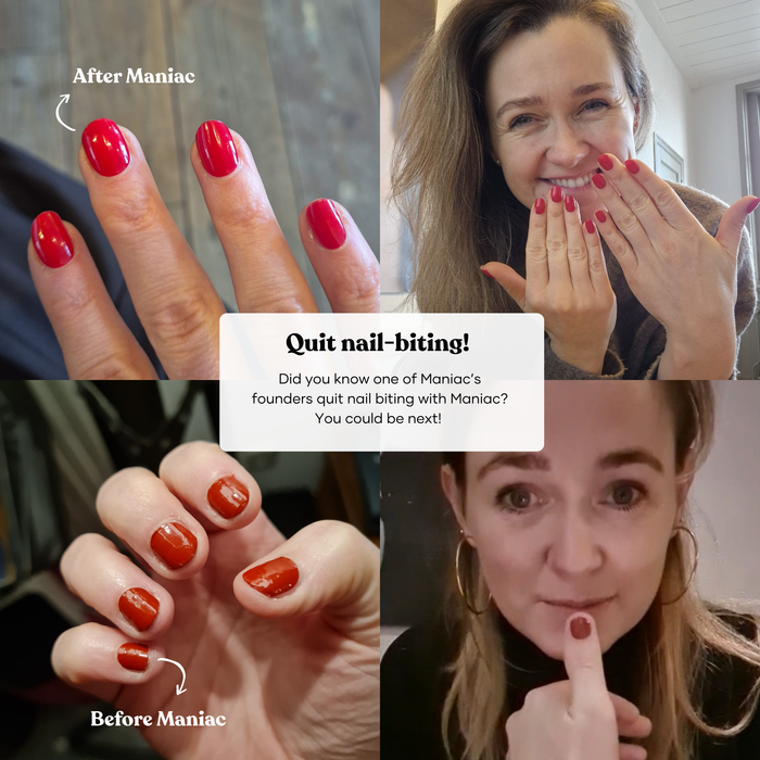 Anti-Bite Starterset - Maniac gel nail stickers starter set