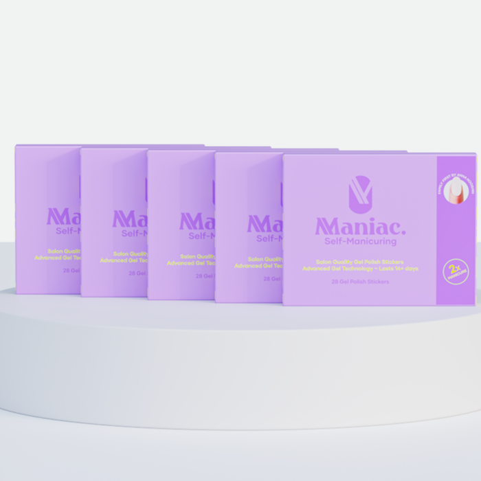Anti-Bite Starterset - Maniac gel nail stickers starter set