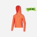 Áo Bơi Chống Nắng Bé Gái Speedo Essential Hood - Cam - Supersports Vietnam