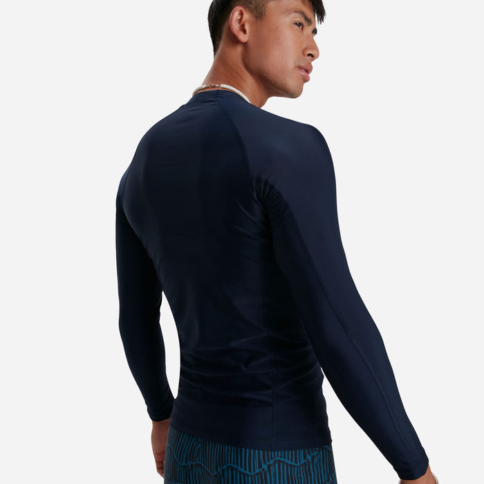 Áo Bơi Chống Nắng Nam Speedo Essentials - Xanh Navy - Supersports Vietnam