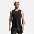 Áo Ba Lỗ Nam 2XU Motion Cotton Flex - Đen - Supersports Vietnam