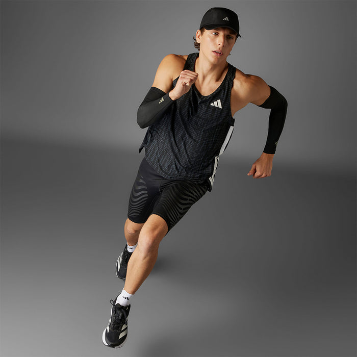 Áo Ba Lỗ Nam Adidas Adizero Running - Đen - Supersports Vietnam