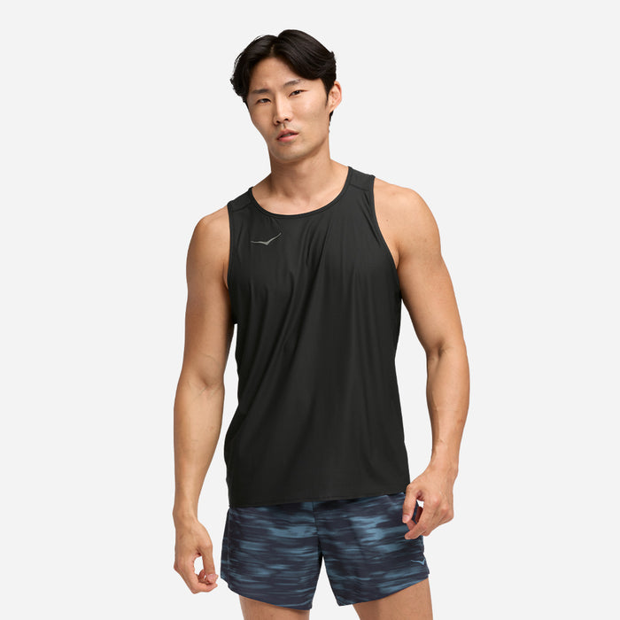 Áo Ba Lỗ Nam HOKA Airolite 2.0 - Đen - Supersports Vietnam