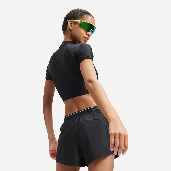 Áo Bó Crop-Top Nữ Under Armour HeatGear® Mock Short-Sleeve - Supersports Vietnam