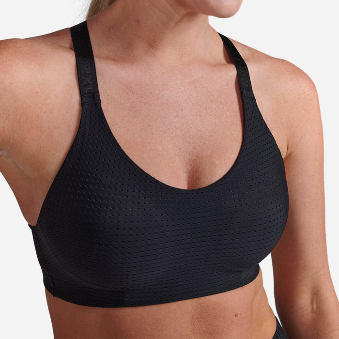 Áo Bra Nữ 2XU Aero Medium Impact - Đen - Supersports Vietnam