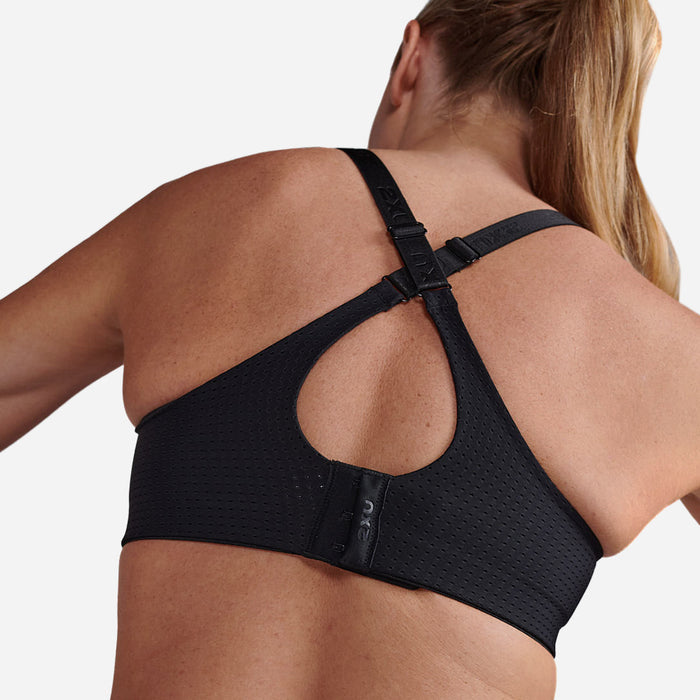 Áo Bra Nữ 2XU Aero Medium Impact - Đen - Supersports Vietnam