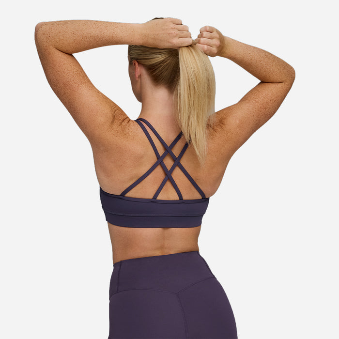 Áo Bra Thể Thao Nữ Puma Hyrox Move Strappy - Tím - Supersports Vietnam