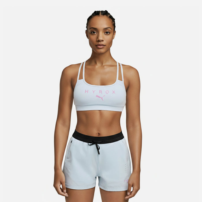 Áo Bra Thể Thao Nữ Puma Hyrox Move Strappy - Xanh Dương - Supersports Vietnam