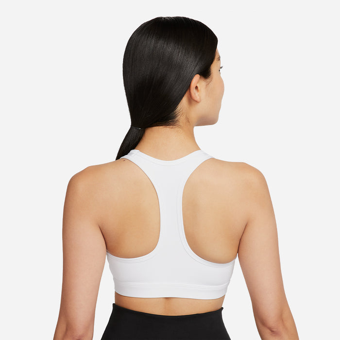 Áo Bra Thể Thao Nữ Nike Swoosh Medium-Support Padded - Trắng - Supersports Vietnam