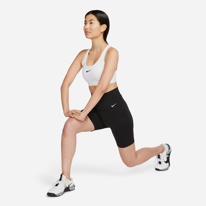Áo Bra Thể Thao Nữ Nike Swoosh Medium-Support Padded - Trắng - Supersports Vietnam