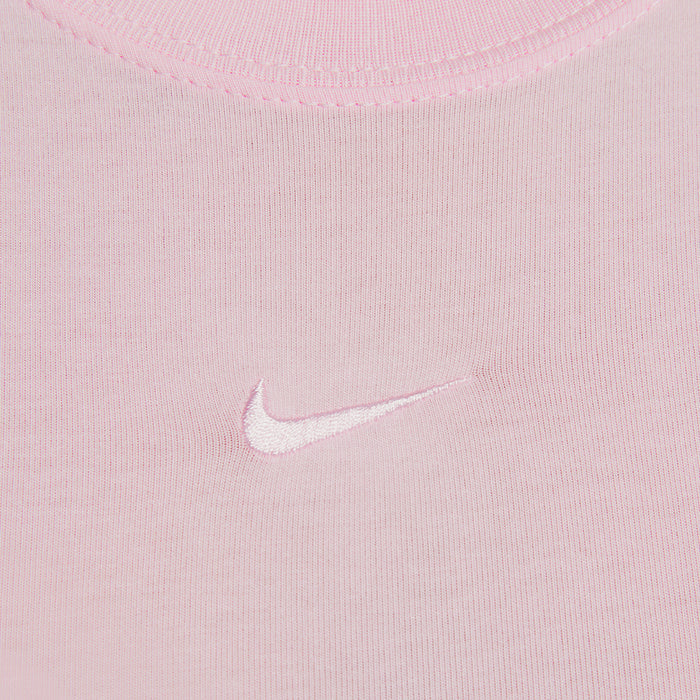 Áo Crop-Top Nữ Nike Sportswear Chill Knit - Hồng - Supersports Vietnam