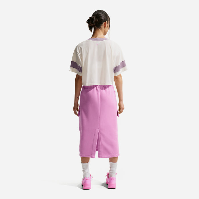 Áo Crop-Top Nữ Nike Sportswear Oversized - Hồng - Supersports Vietnam