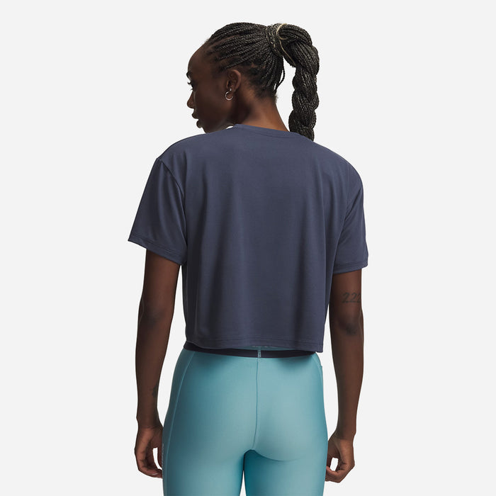 Áo Crop-Top Nữ Under Armour Tech Branded Short Sleeve - Supersports Vietnam