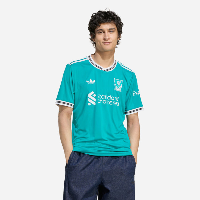 Áo Đá Bóng Nam Adidas Liverpool Fc Sân Thứ Ba Mùa Giải 25/26 Replica - Xanh Dương - Supersports Vietnam