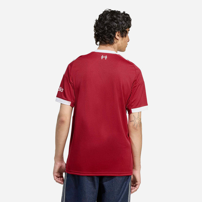Áo Đá Bóng Nam Adidas Liverpool Sân Nhà 25/26 Replica - Đỏ - Supersports Vietnam