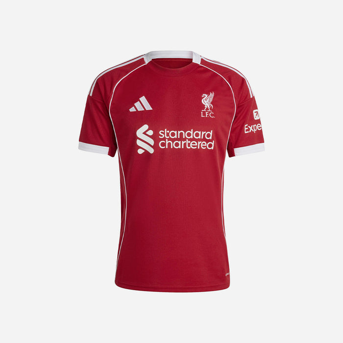 Áo Đá Bóng Nam Adidas Liverpool Sân Nhà 25/26 Replica - Đỏ - Supersports Vietnam