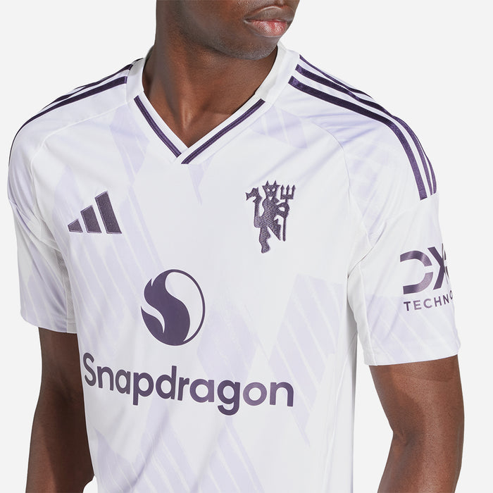 Áo Đá Bóng Nam Adidas Manchester United Authentic Replica - Trắng - Supersports Vietnam