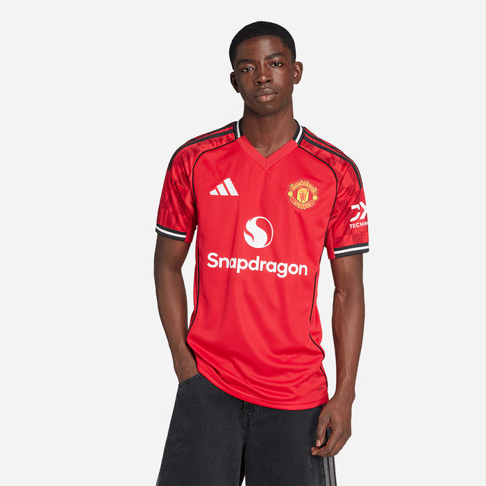 Áo Đá Bóng Nam Adidas Manchester United Sân Nhà 25/26 Replica - Đỏ - Supersports Vietnam