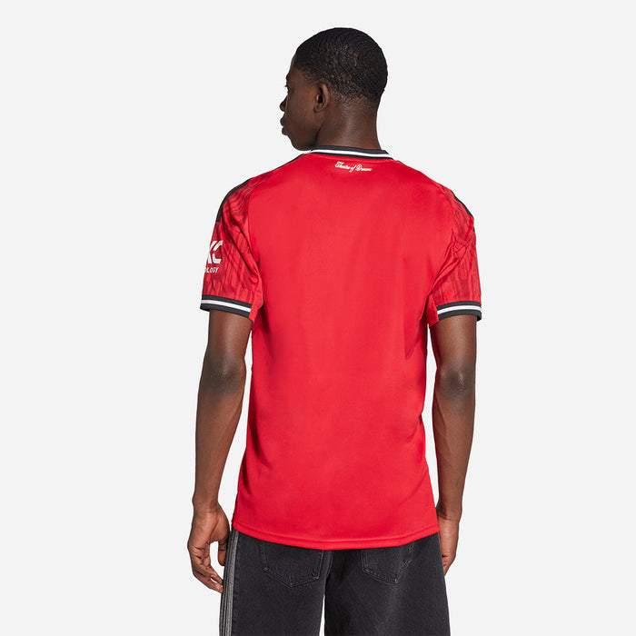 Áo Đá Bóng Nam Adidas Manchester United Sân Nhà 25/26 Replica - Đỏ - Supersports Vietnam