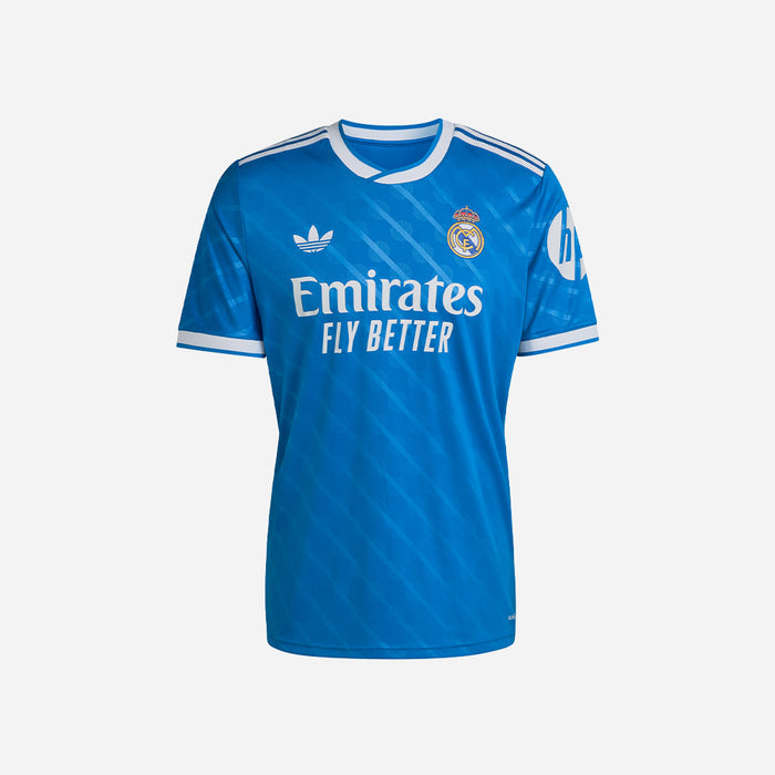Áo Đá Bóng Nam Adidas Real Madrid 25/26 Sân Thứ Ba Replica - Xanh Dương - Supersports Vietnam