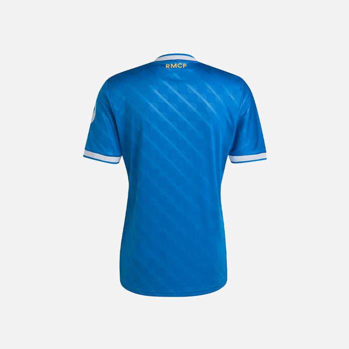 Áo Đá Bóng Nam Adidas Real Madrid 25/26 Sân Thứ Ba Replica - Xanh Dương - Supersports Vietnam