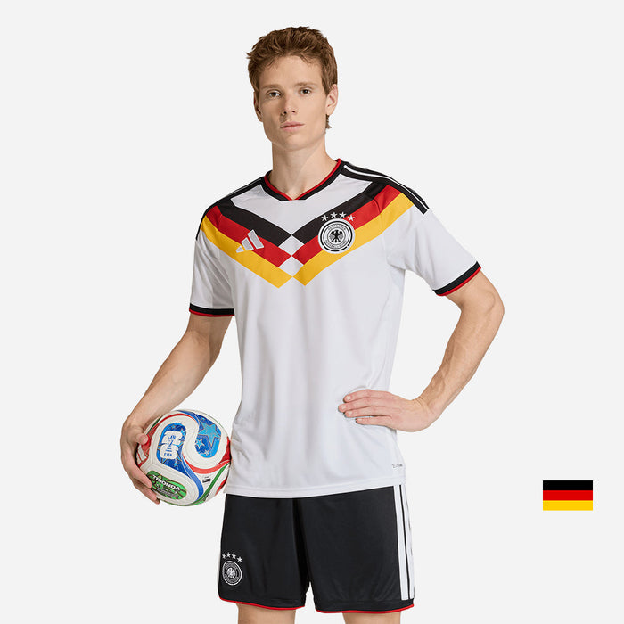 Áo Đá Bóng Nam Adidas Sân Nhà ĐT Đức 26 Replica - Trắng - Supersports Vietnam