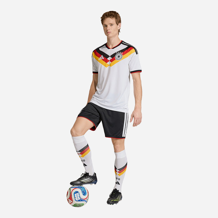 Áo Đá Bóng Nam Adidas Sân Nhà ĐT Đức 26 Replica - Trắng - Supersports Vietnam