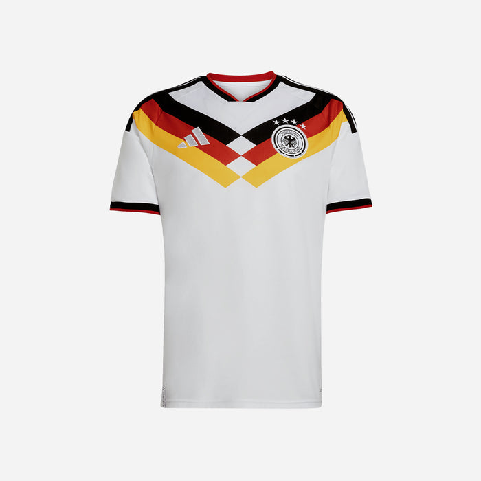 Áo Đá Bóng Nam Adidas Sân Nhà ĐT Đức 26 Replica - Trắng - Supersports Vietnam