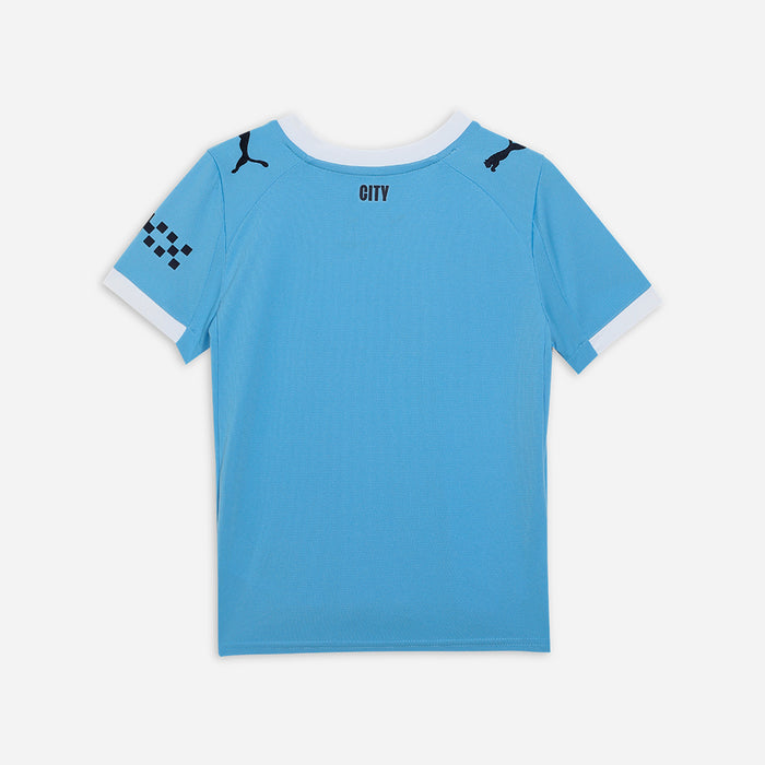 Áo Đá Bóng Trẻ Em Puma Mancherter City Replica Sân Nhà 25/26 - Xanh Dương - Supersports Vietnam