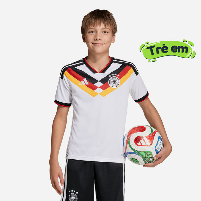 Áo Đá Bóng Trẻ Em Adidas Sân Nhà ĐT Đức 26 Replica- Trắng - Supersports Vietnam
