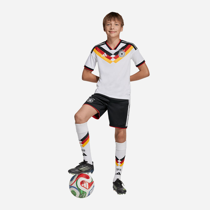 Áo Đá Bóng Trẻ Em Adidas Sân Nhà ĐT Đức 26 Replica- Trắng - Supersports Vietnam