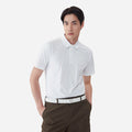 Áo Đánh Golf Nam Descente Spirit Print Point Sleeve - Trắng - Supersports Vietnam