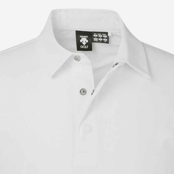 Áo Đánh Golf Nam Descente Spirit Print Point Sleeve - Trắng - Supersports Vietnam