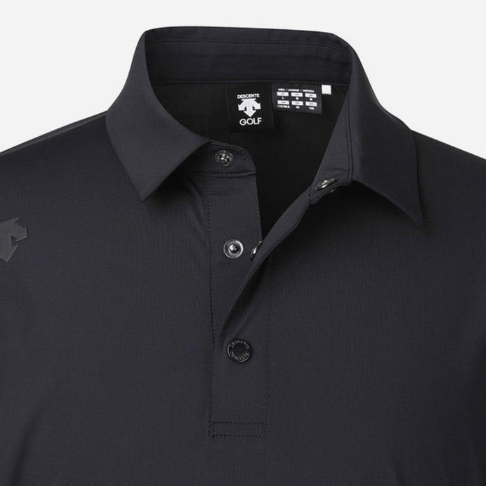 Áo Đánh Golf Nam Descente Spirit Print Point Sleeve - Xám - Supersports Vietnam