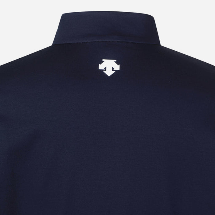 Áo Đánh Golf Nam Descente Spirit Printing Loosefit Half Neck - Xanh Navy - Supersports Vietnam
