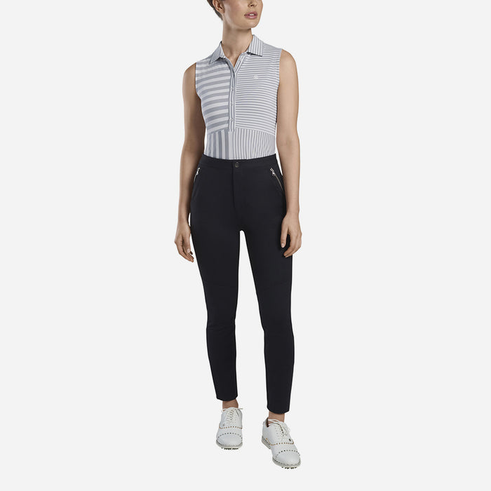 Áo Golf Ba Lỗ Nữ Gfore Perforated Stripe Slvless - Xám - Supersports Vietnam