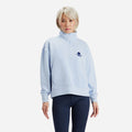 Áo Khoác Golf Nữ Gfore Skull & T'S 1/4 Zip Sweat - Xanh Dương - Supersports Vietnam