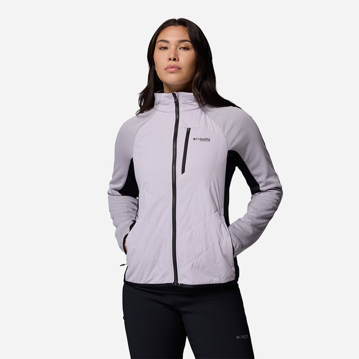 Áo Khoác Nữ Columbia Arctic Crest™ Hybrid Full Zip - Tím - Supersports Vietnam