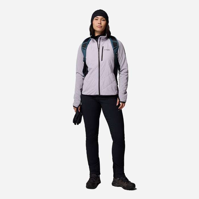 Áo Khoác Nữ Columbia Arctic Crest™ Hybrid Full Zip - Tím - Supersports Vietnam